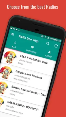 Doo Wop Radio Stations android App screenshot 14